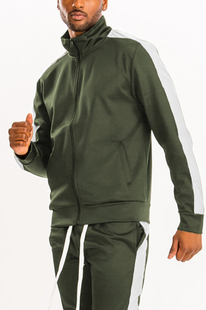 OLIVE WHITE / S