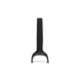Soft Touch Stainless Steel Y Peeler Black