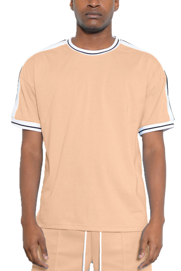 Solid Side Stripe TShirt