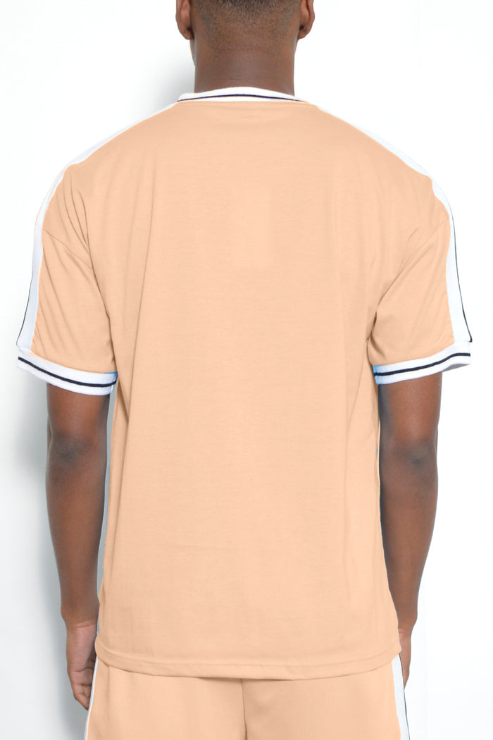 Solid Side Stripe TShirt