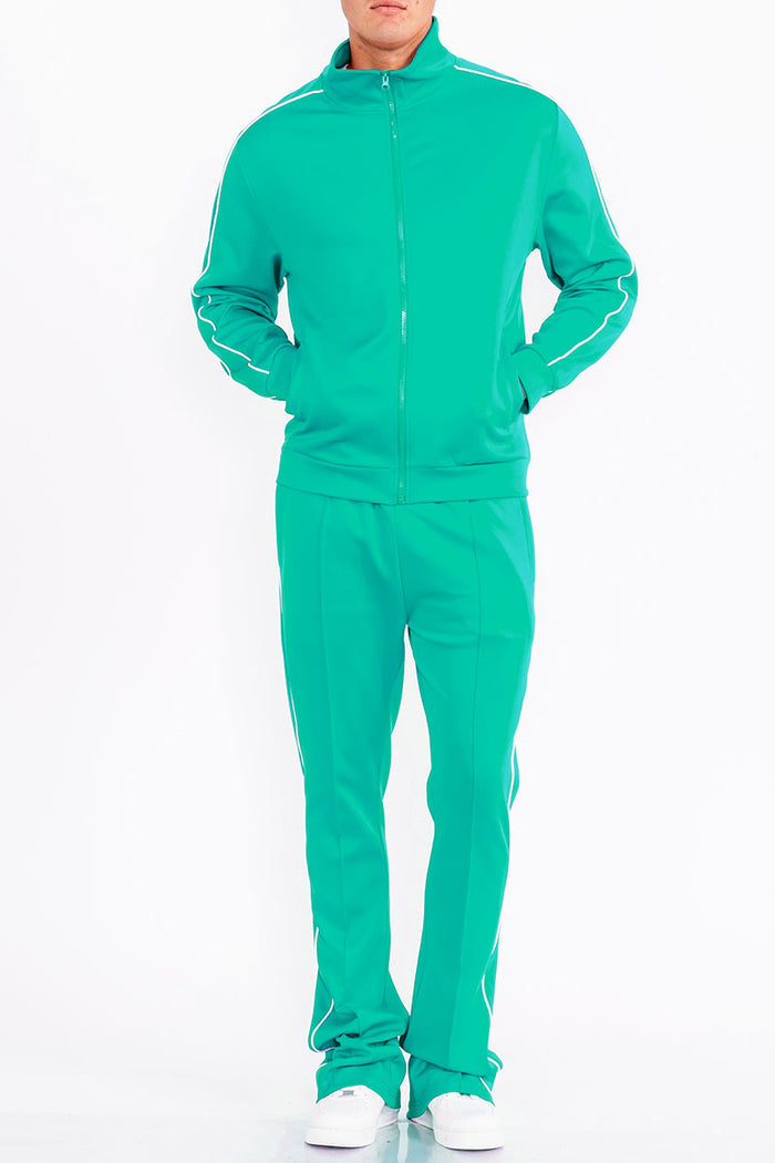 Stacked Flare Track Suit