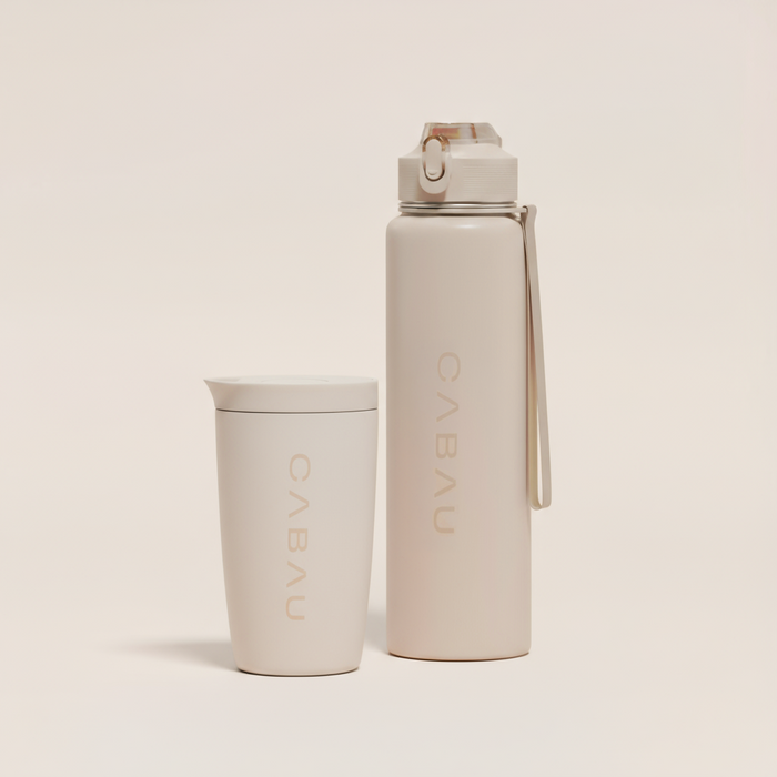 Stainless Duo: Bottle + Cup