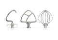 Stainless Steel 3-Piece Accessory Set for Tilt-Head Stand Mixers