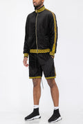 Status Velour Short Set