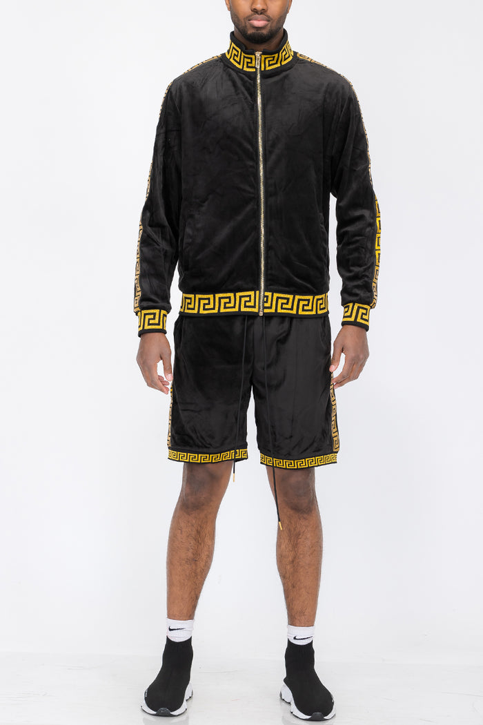Status Velour Short Set