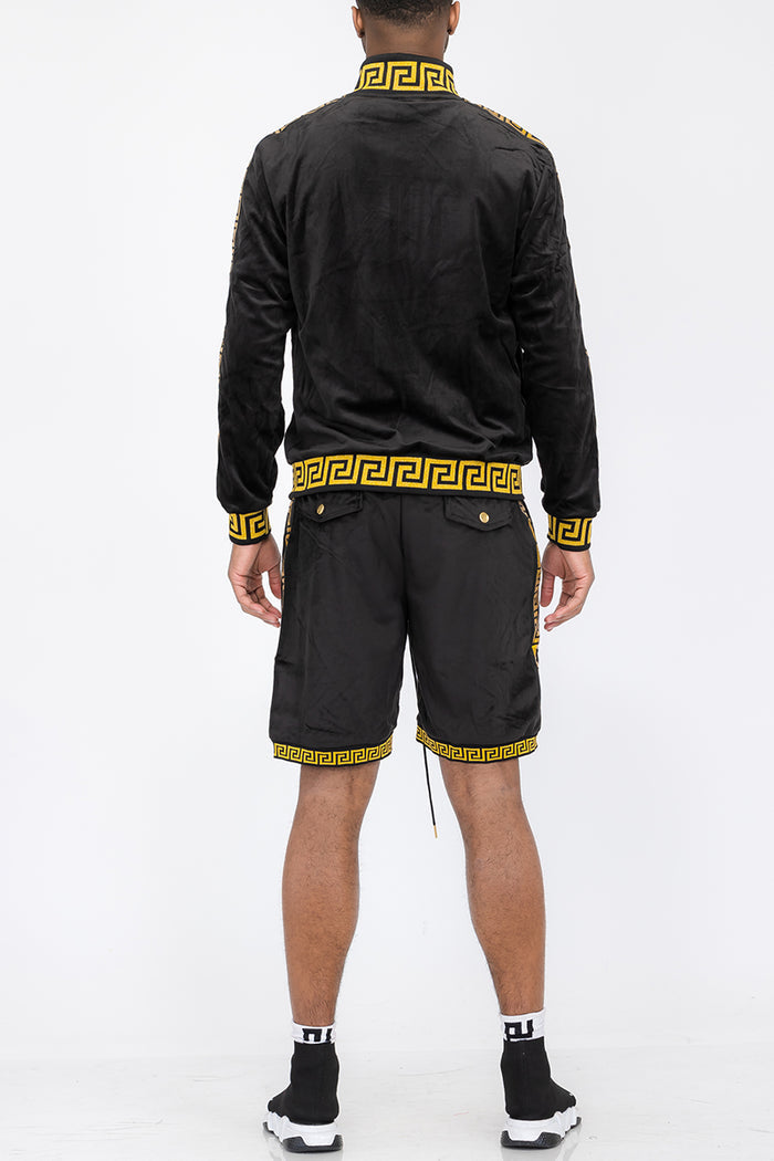 Status Velour Short Set