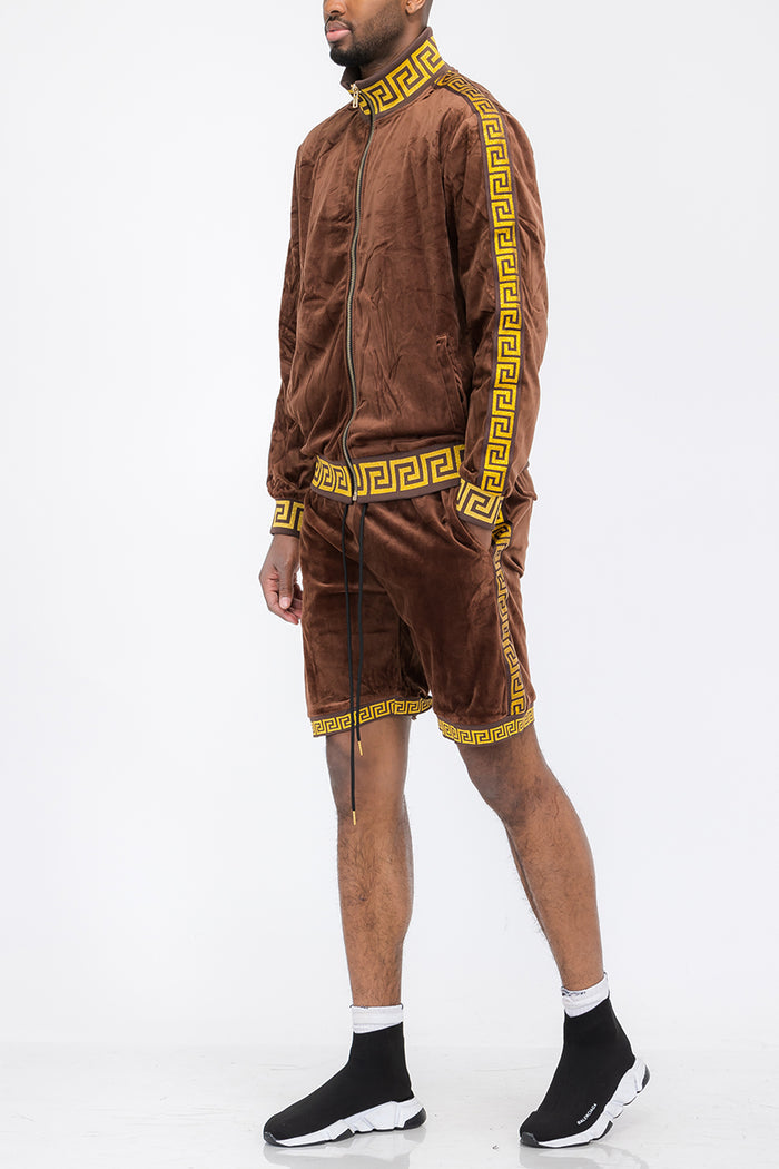 Status Velour Short Set