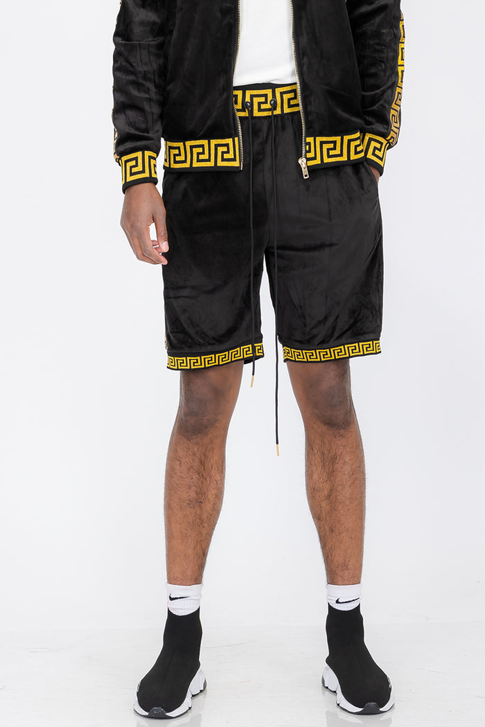 Status Velour Shorts