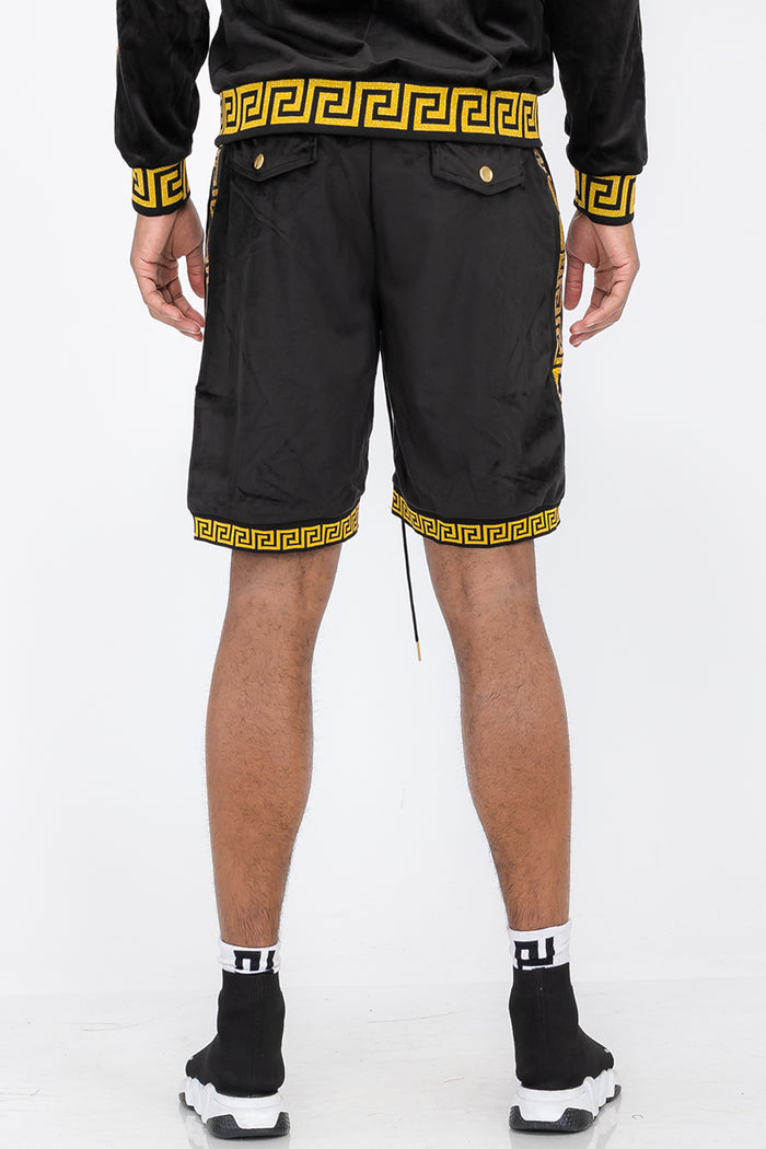 Status Velour Shorts