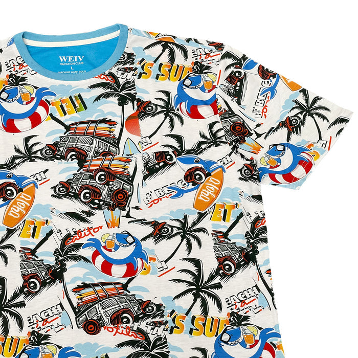 SurfTurf Print Tee