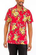 Tahiti Floral Button Up