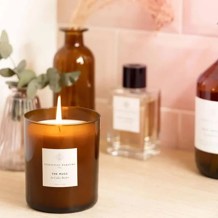 The Musc Candela profumata - Candela - ESSENTIAL PARFUMS - Alla Violetta Boutique