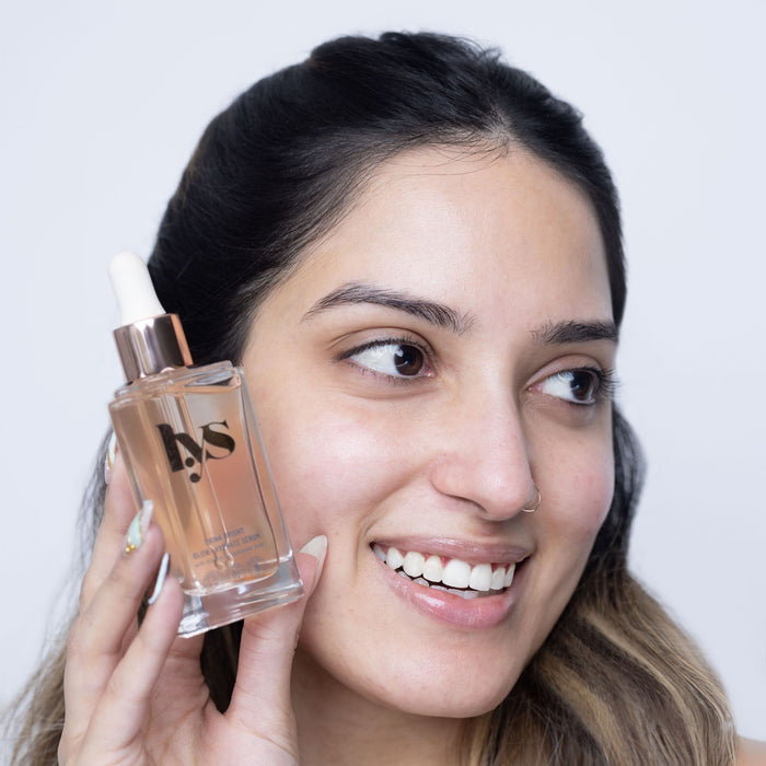 Think Bright Glow + Hydrate Serum with Vitamin C & Hyaluronic Acid