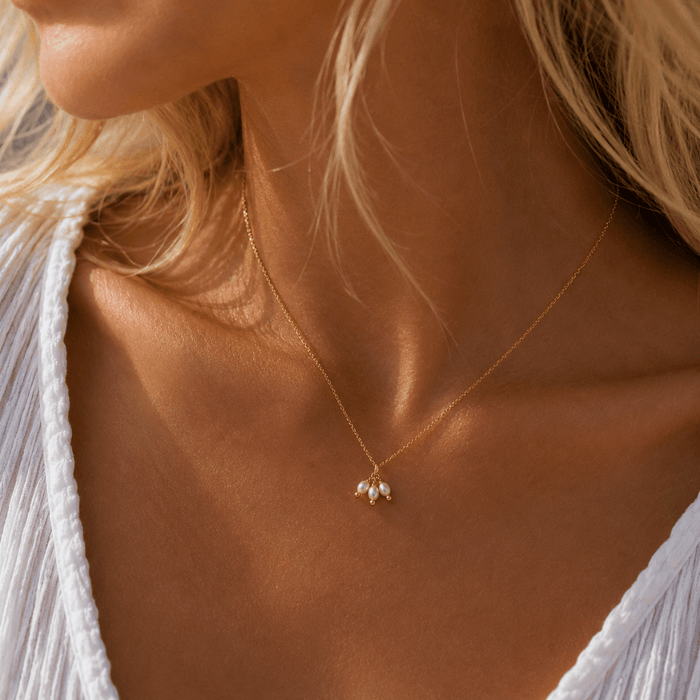 Three Wishes Pearl Necklace - Le Serey