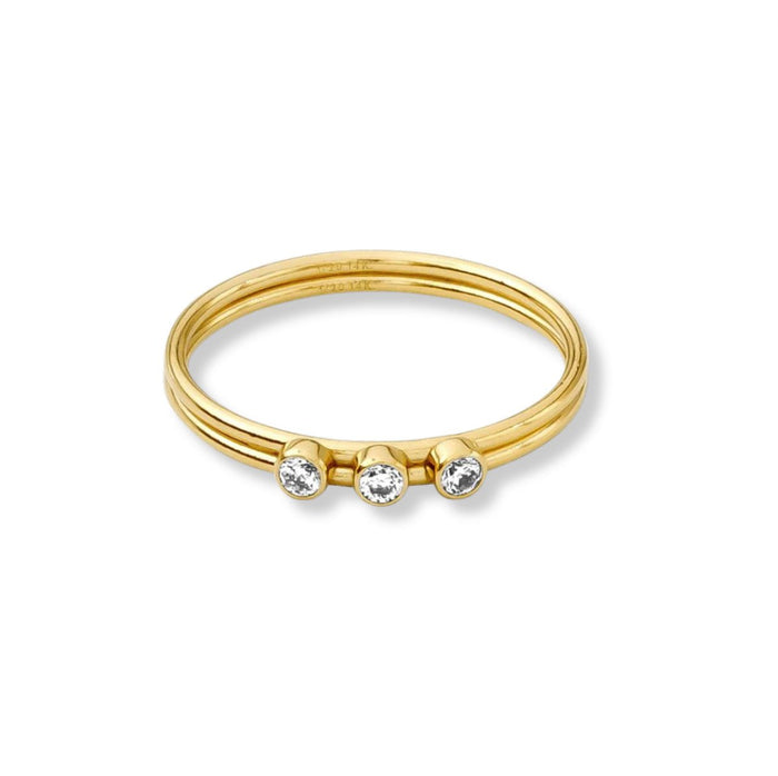 Trio Stone Ring - Le Serey
