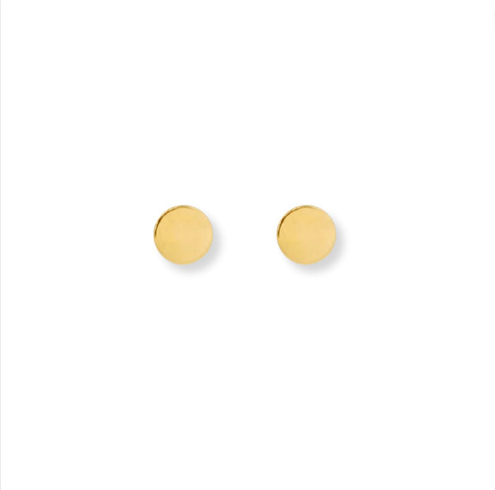 Thumbtack Studs in 14k gold filled