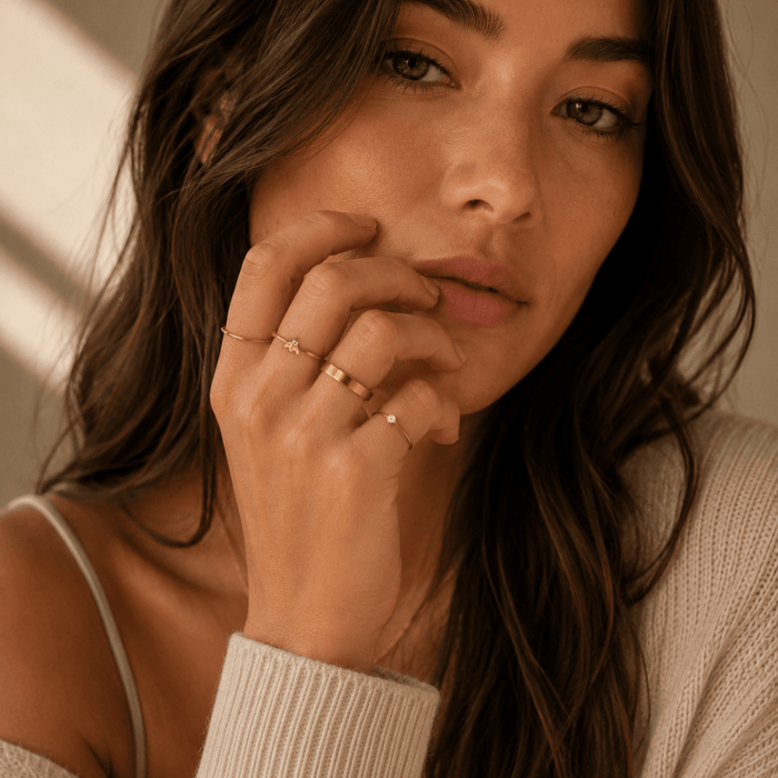 Tiny Bumblebee Ring - Le Serey