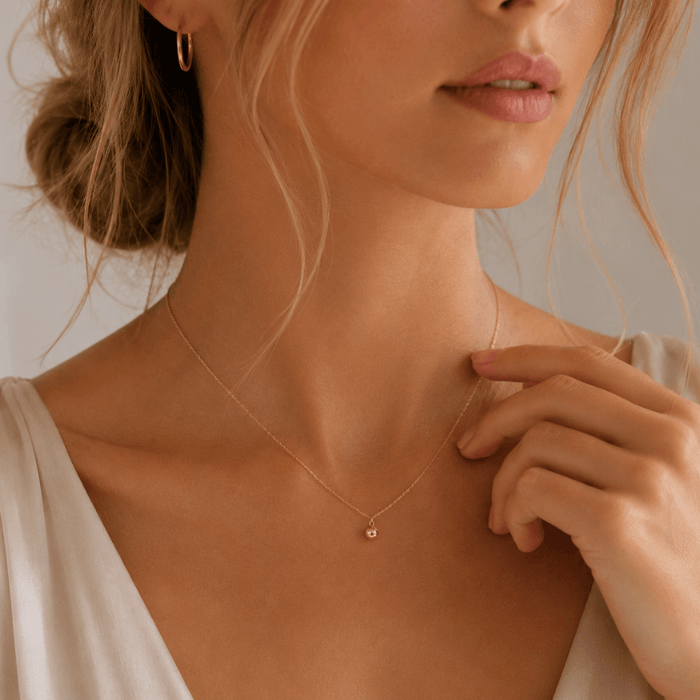 Tiny Drop Necklace - Le Serey