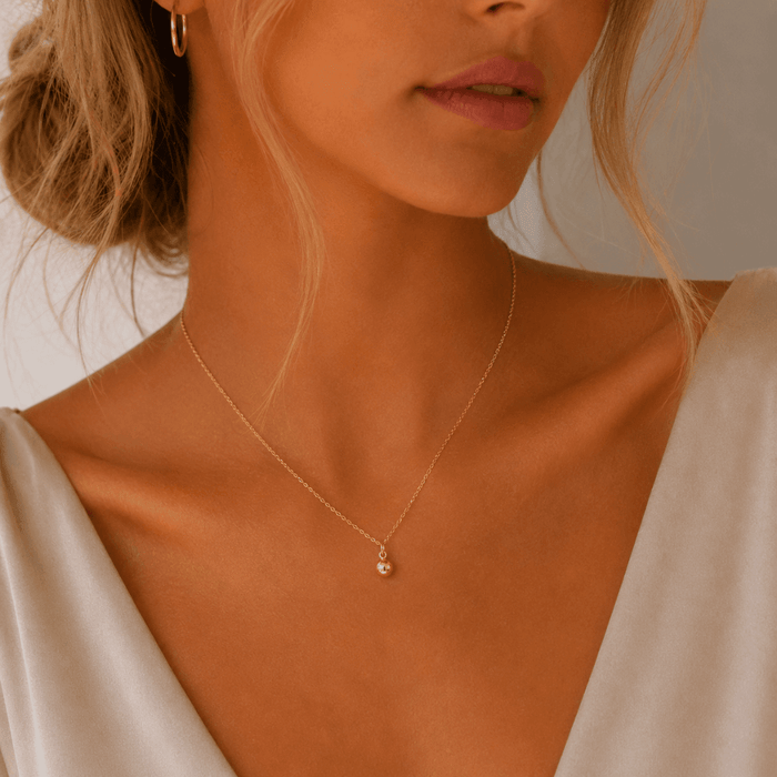 Tiny Drop Necklace - Le Serey