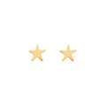 Tiny Gold Star Stud Earrings - Le Serey