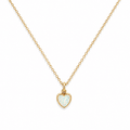 Tiny Hearts Opal Necklace - Le Serey