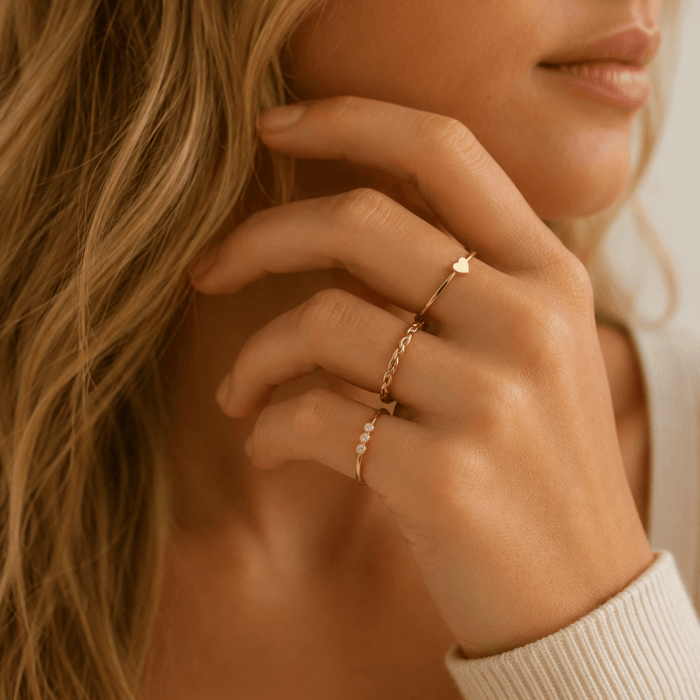 Tiny Hearts Ring - Le Serey
