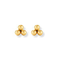 Trio Ball Stud Earrings - Le Serey