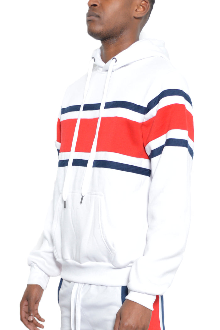 Tripe Cotton Hoodie