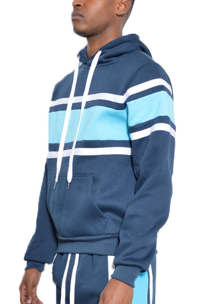 Tripe Cotton Hoodie
