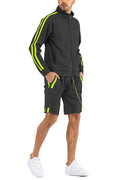 Two Stripe Cargo Short Set