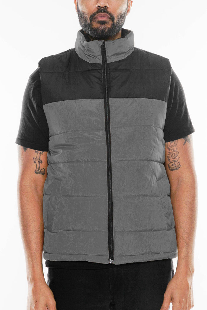 Two Tone Padded Vest