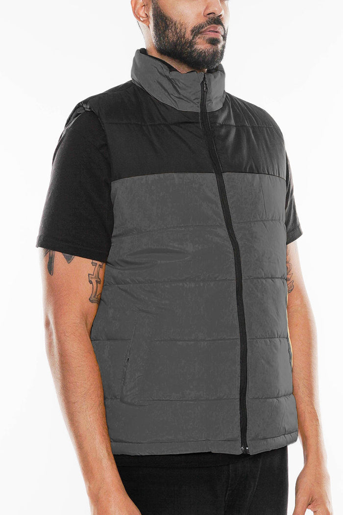 Two Tone Padded Vest