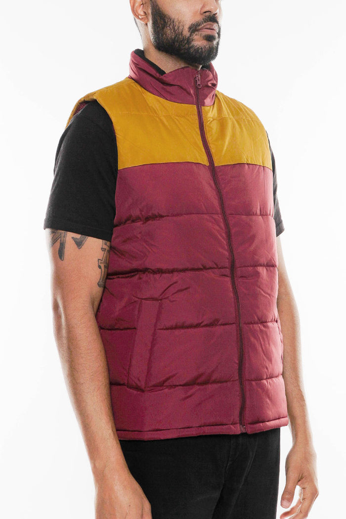Two Tone Padded Vest