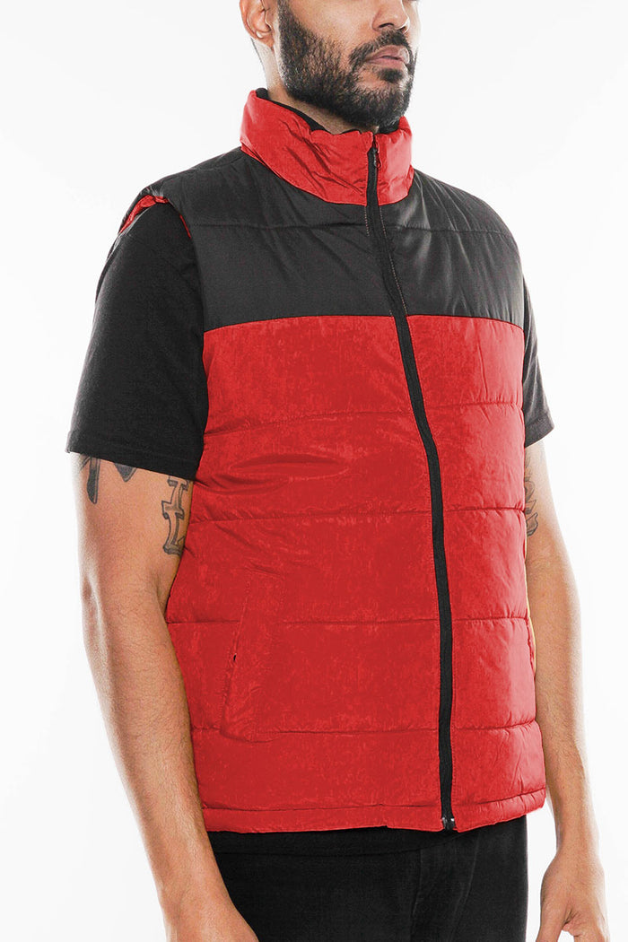 Two Tone Padded Vest