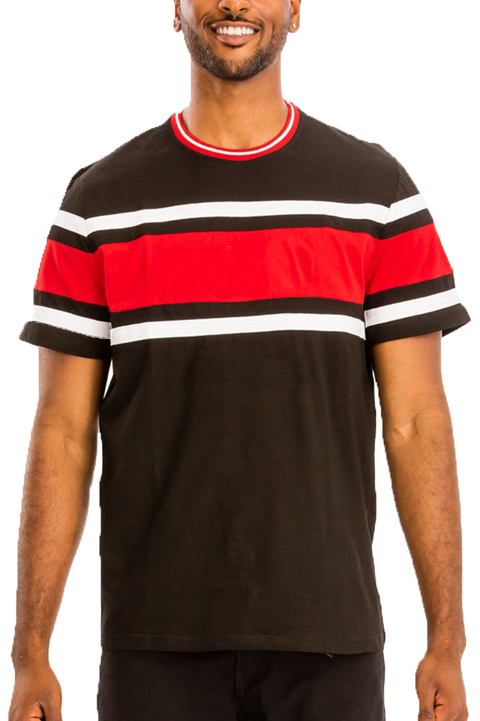 Vertical Color Block Tee