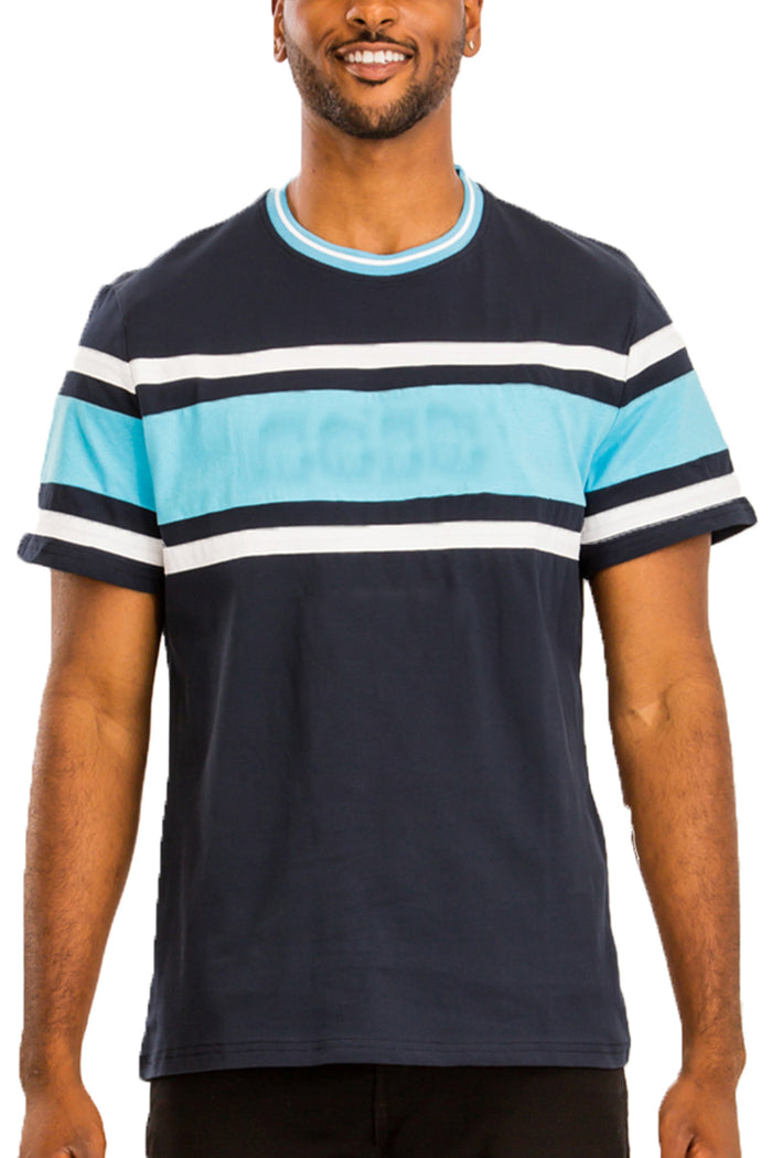 Vertical Color Block Tee