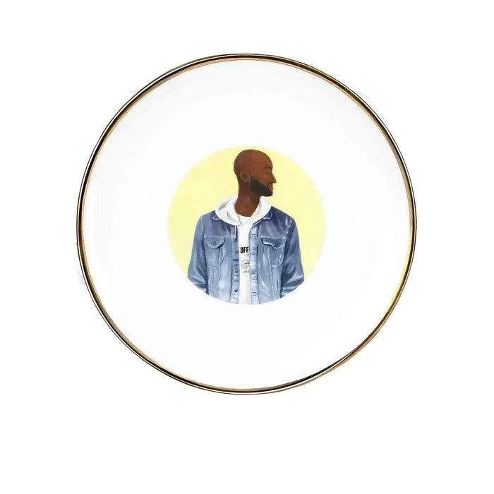 Virgil 2022 plate - Who Icons - piatti - WHO ICONS - Alla Violetta Boutique
