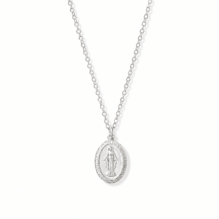 Virgin Mary Pendant Necklace