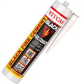 Vitcas Fire Cement Cartridge 310ml Black on white background