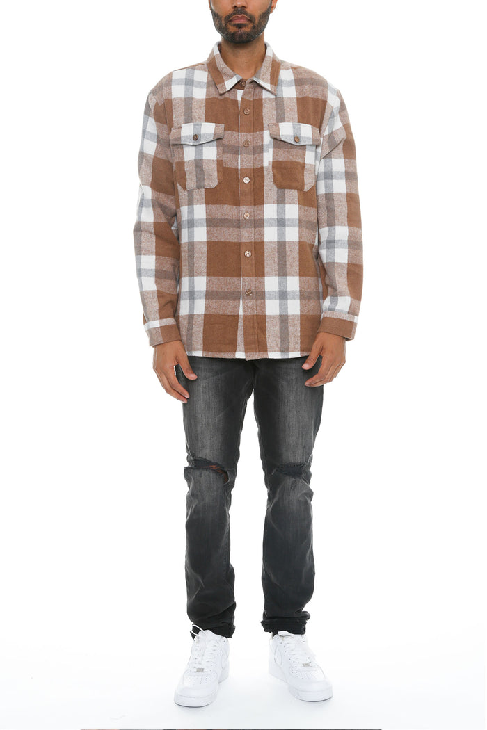 Woodridge Soft Flannel Shacket